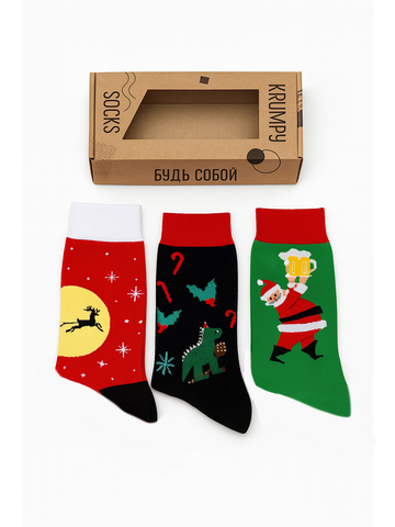 Носки НГ комплект 3 пары, р.40-45 