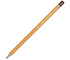 
          Карандаш ч/г Koh-I-Noor, 3H, дерево, без ластика, шестигранный, заточенный, цвет корпуса горчичный, 12шт/уп, картонная упаковка