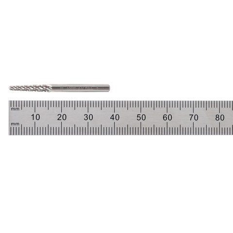 Бор-фреза твердосплавная L(KEL) 3,0x12x38x3мм HM H-Tools 116232HT