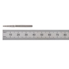 Бор-фреза твердосплавная L(KEL) 3,0x12x38x3мм HM H-Tools 116232HT