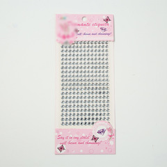 Стразы клеевые, Серебро, 6 мм, 504 шт.