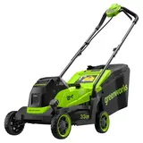 Газонокосилка Greenworks GD24LM331 24V (33 см) аккумуляторная, без АКБ и ЗУ
