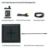 Видеоприёмник Rushfpv 3.3G VRX receiver (with Card Recording, DVR)
