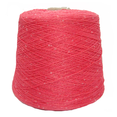 Бобинная пряжа Cotton Paillettes (Corallo)
