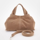 Сумка Саломея 2020 эко-замша песочный