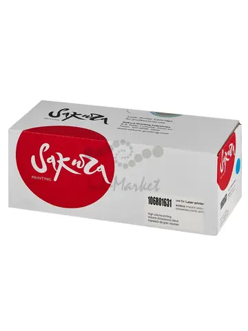Картридж Sakura 106R01631 для XEROX Phaser6000/Phaser6010, голубой, 1000 к.