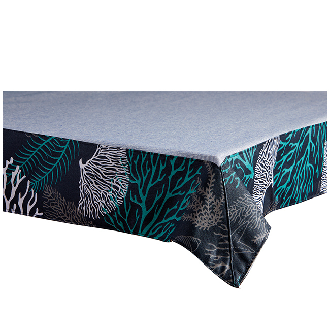 Resin tablecloths – coastal 150×130 blue Marine Business