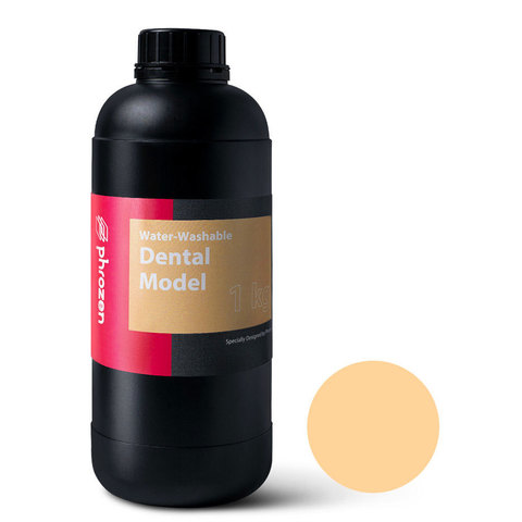 Фотополимер Phrozen Water Washable Dental Model, бежевый (1 кг)