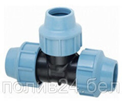 Тройник для ПЭ трубы 75мм