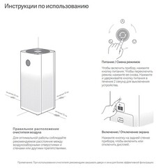 Очиститель воздуха Xiaomi Mi Air Purifier 2S (AC-M4-AA), белый