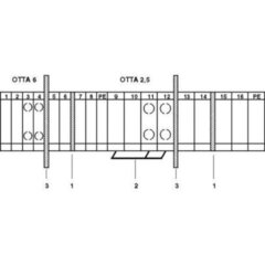 OTTA 2,5-P/P-Болтовые клеммы