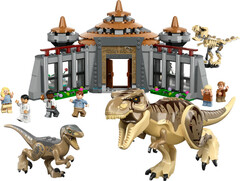 Конструктор LEGO Jurassic World 76961 Центр для посетителей: Ти-рекс против Раптора