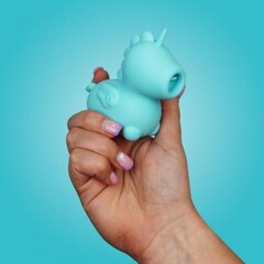 Вибромассажер Unihorn - Mount'n Peak со стимуляцией язычком