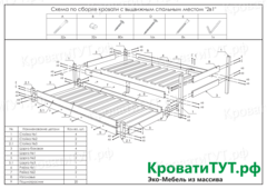 Кровать 2 в 1