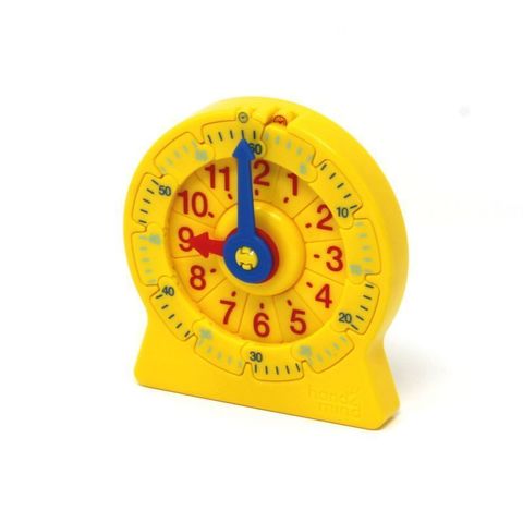 92290 развивающая игрушка "Учимся определять время. Часовой пазл" (малый, 1 элемент)