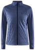 Утепленная лыжная куртка Craft Warm серо-голубая женская