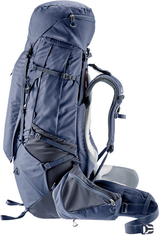 Картинка рюкзак туристический Deuter Aircontact X 70+15 SL Ink - 4