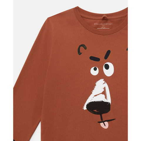 Лонглив Stella McCartney Kids Grizzly Bear