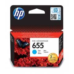 Картридж CZ110AE (№655) для HP Deskjet Ink Advantage 3525, 4615, 4625, 5525, 6525 (голубой, 600 стр.)