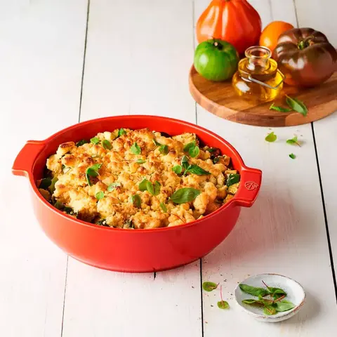 Круглая форма для запекания 27см 2.1л Peugeot Red