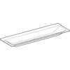 Встраиваемая раковина Geberit Xeno²: B=160см, T=48см, Отверстие под смеситель=Без, Перелив=Без, Альпийский белый
