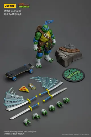 Фигурки набор Черепашки Ниндзя масштаб 1/18 JoyToy
