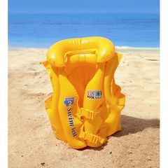 Intex Надувной жилет желтый (18602)