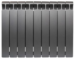 Радиатор биметаллический RIFAR MONOLIT 500 х 9 секций ТИТАН боковое подключение