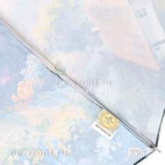 Складной мини зонт TRUST «Домик у моста» в стиле импрессионизма