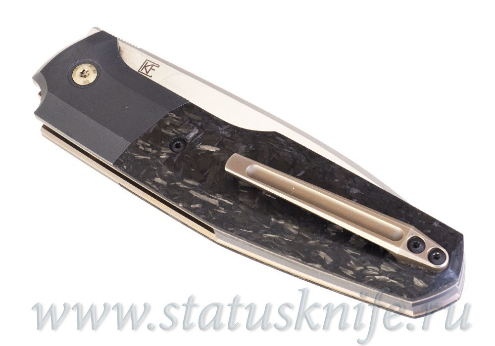 Нож CKF/Philippe Jourget FIF20 2020(M390, титан+цирконий+карбон)