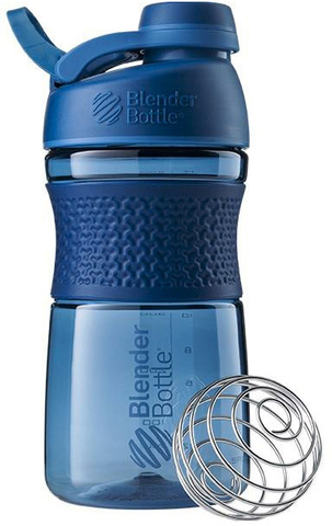 Картинка шейкер Blender Bottle sportmixer tritan twist cap 591 Navy - 1