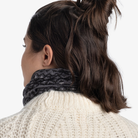 Картинка шарф-труба Buff wool lightweight Faizen Grey - 8