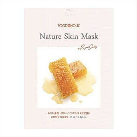Foodaholic Маска тканевая Foodaholic Royal Jelly Nature Skin Mask