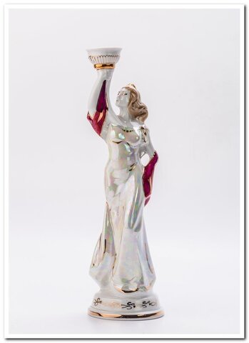 Подсвечник фарфор