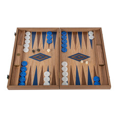 Нарды с боковыми стойками 48x30см Manopoulos Backgammon Backgammon bkd1blu