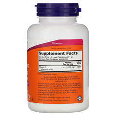 Now Foods, Витамин C в кристаллах, 227 г