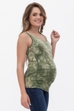 Майка для беременных 10735 зеленый