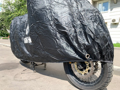 Чехол для мотоцикла с логотипом Yamaha (черный)