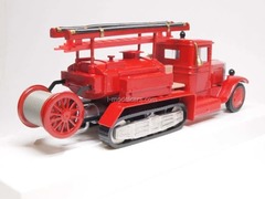 ZIS-22 PMZ half-track Fire fighting tanker LOMO-AVM 1:43