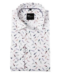 Рубашка Venti Modern Fit 193134300-350 с эффектным принтом