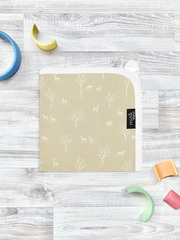 Двусторонний плед Mjölk Лес