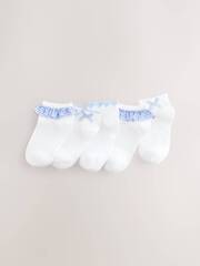 Носки хлопковые для девочки Next AU2-578, 5 шт., Белый