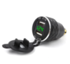 Переходник для мини-розетки на два USB-порта и вольтметр (BMW, Triumph, KTM и т.д.)