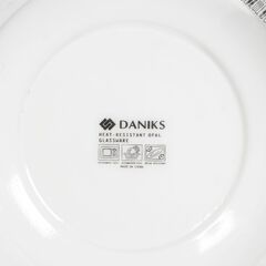 Набор чайный стеклокерам, 12 пр, 6 перс, 190 мл, Daniks, Белый, подар уп