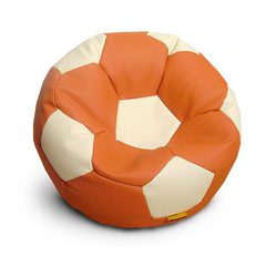 Кресло мяч Оранжево-Белый