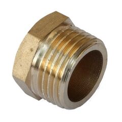 Заглушка латунная DN20 штуцерная