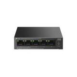 TP-Link LS105GP Настольный коммутатор с 5 гигабитными портами (4 порта PoE+), бюджет PoE — 65 Вт