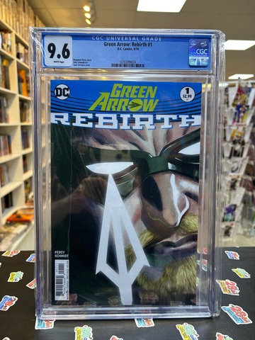 Green Arrow Rebirth #1 (Cover A) CGC 9.6