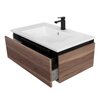 Cezares SLIDER-800-1C-PI-NF-P SLIDER Тумба с одним выкатным ящиком, Черный Фьюжн, 796x476x300, SLIDER-800-1C-PI-NF-P