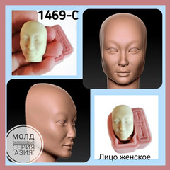 1469-С Молд силиконовый из серии Азия 